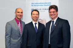 Pascal Kober MdB (Mitte) mit BdS-Vorsitzendem Stephan R. Wolf (rechts) und Martin Müller