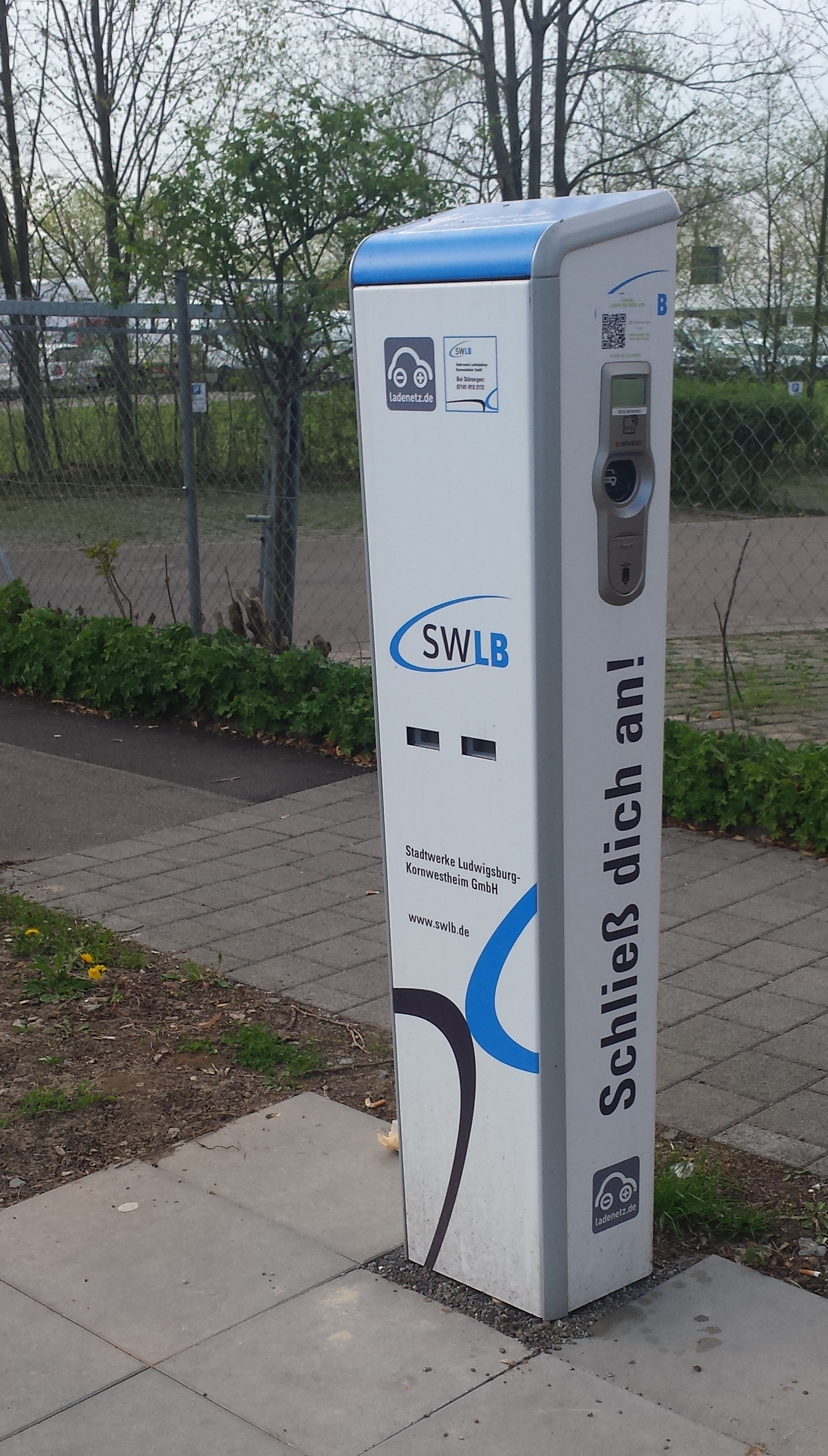 Stromtankstelle für Elektro-Autos