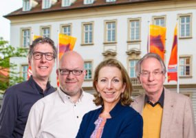 FDP-Stadträte Ludwigsburg: Jochen Eisele, Sebastian Haag, Stefanie Knecht, Johann Heer
