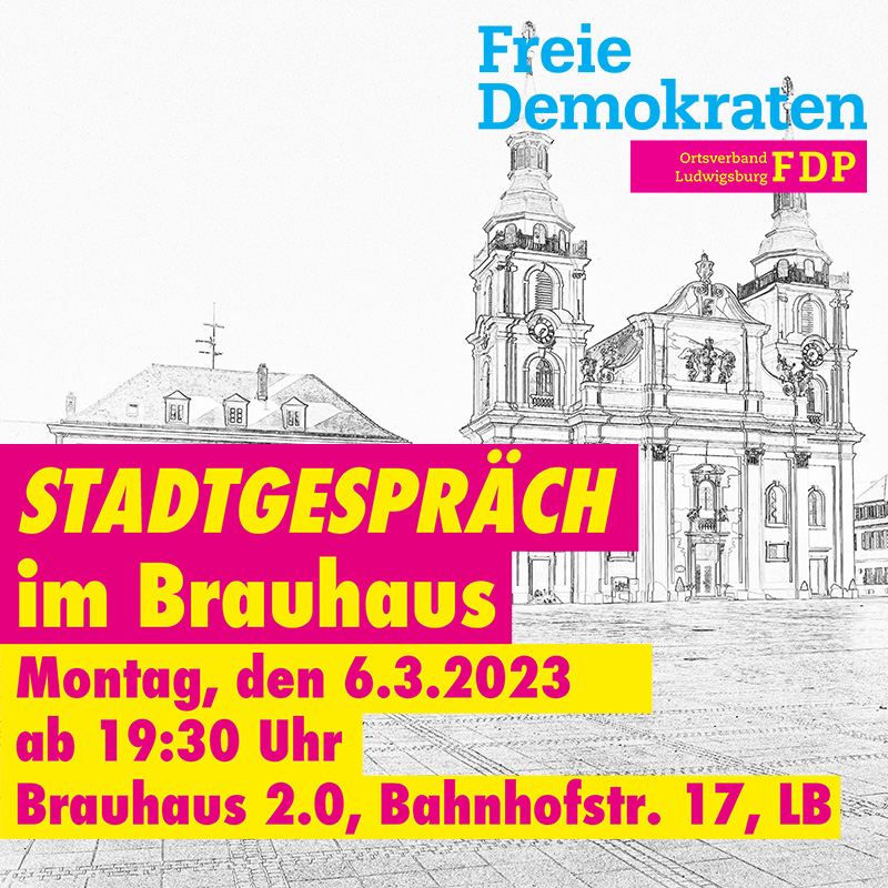 Stadtgespräch im Brauhaus