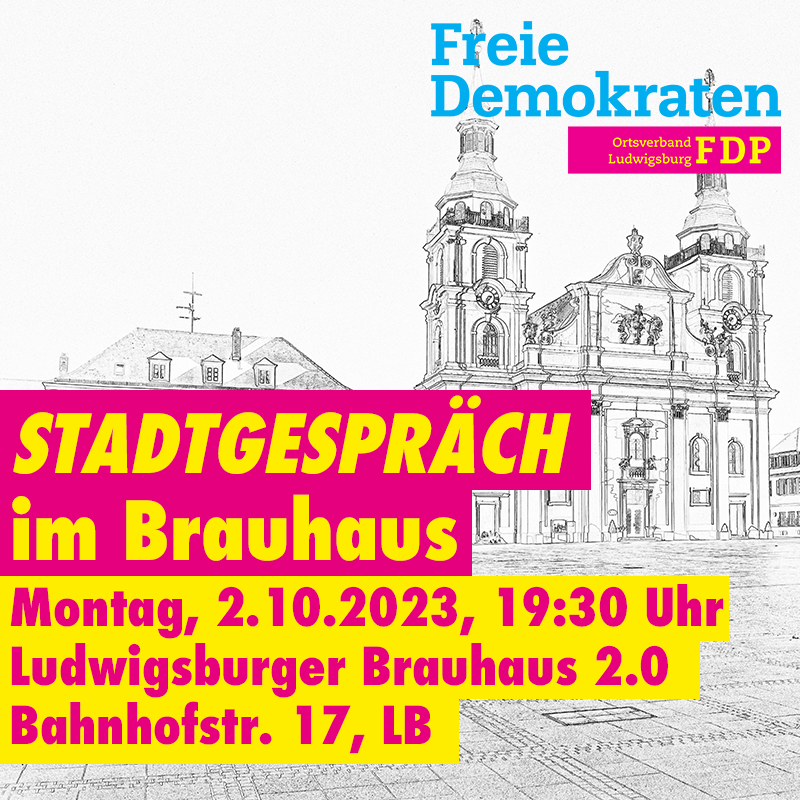 Stadtgespräch im Brauhaus 10/23