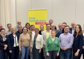 Die gewählten Kandidatinnen und Kandidaten der FDP zur Gemeinderatswahl