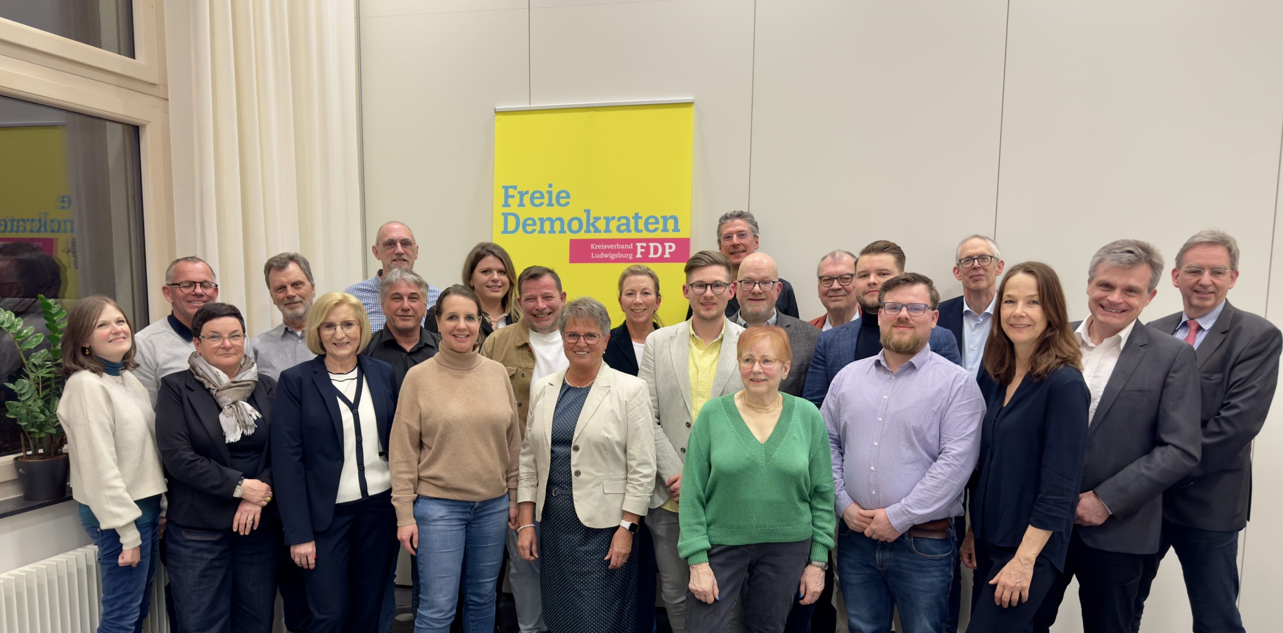 Die gewählten Kandidatinnen und Kandidaten der FDP zur Gemeinderatswahl