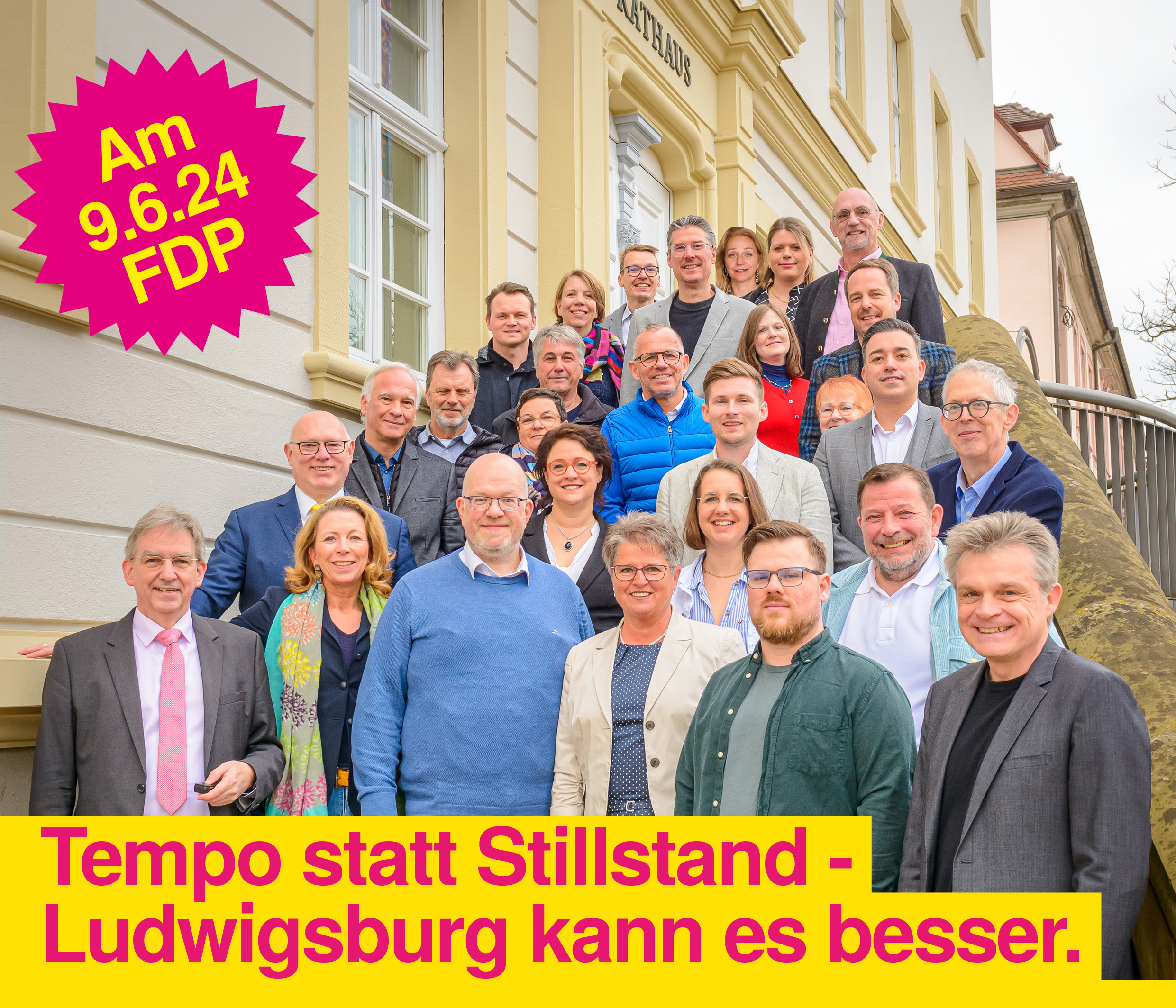 Tempo statt Stillstand - Ludwigsburg kann es besser.